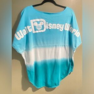 Disney parks authentic, original spirit jersey blue ombré size Large